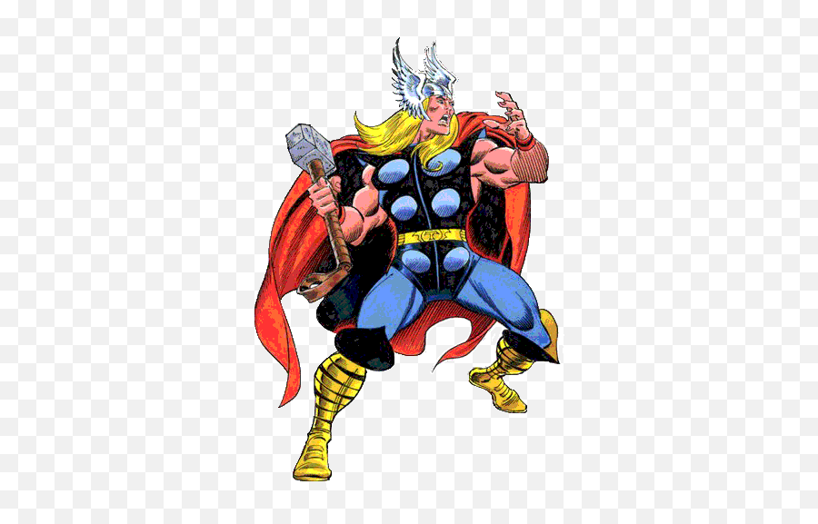 Returning To His Classic Kirby Costume - Thor Original Png,Thor Comic Png