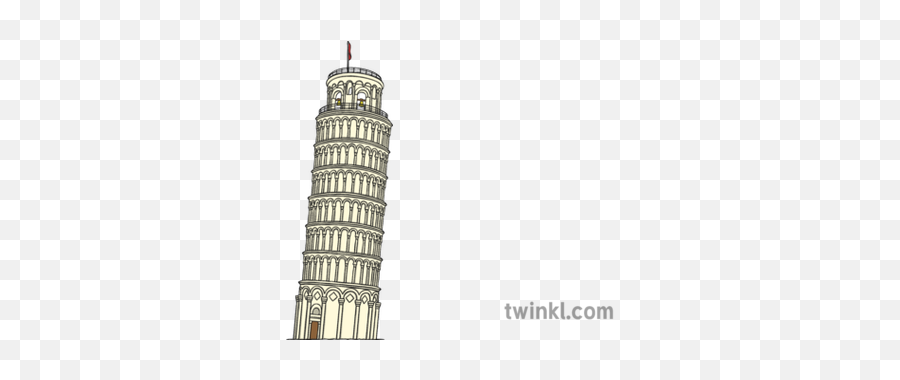 Leaning Tower Of Pisa Illustration - Piazza Dei Miracoli Png,Leaning Tower Of Pisa Png