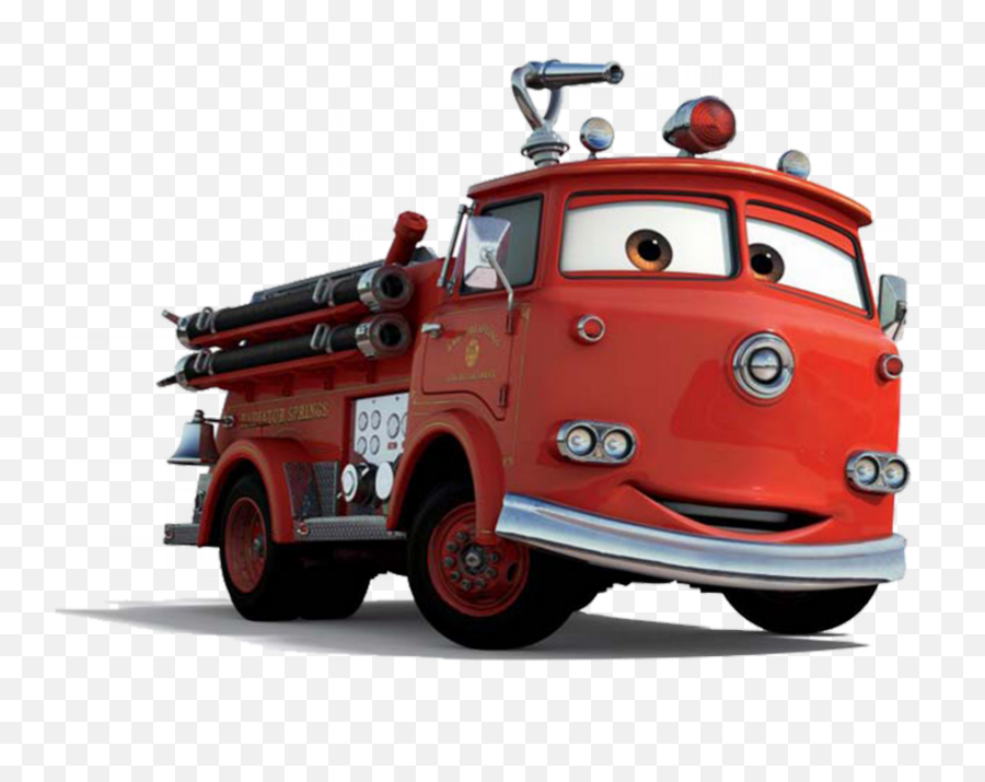 Mcqueen Lightning Walt Mater - Red Fire Truck Cars Png,Mater Png