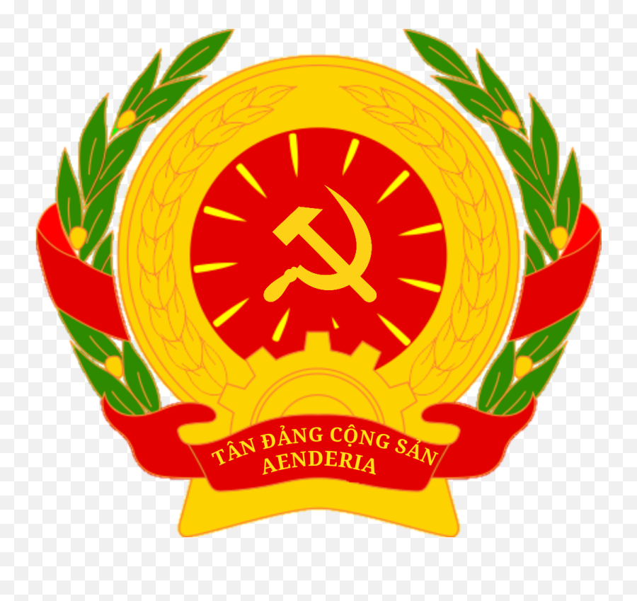 New Communist Party Of Aenderian - Logo Dang Cong San Viet Nam Png,Communist Flag Png