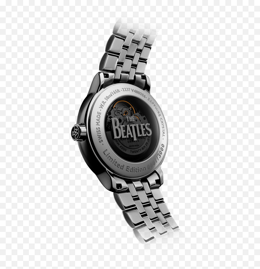 Download Hd Maestro - Raymond Weil Buddy Holly Transparent Swiss Made Watch Caseback Png,Bonzi Buddy Png