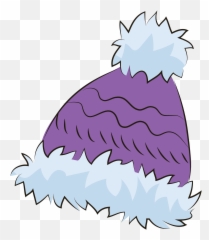 Download Purple Winter Hat Clipart - HD png