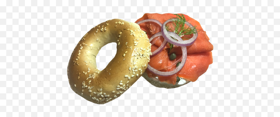 Lox And Cream Cheese U2013 The Bagel House - Bagel And Lox Cream Cheese Png,Bagel Png