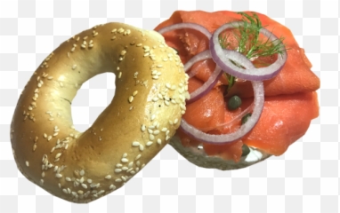 Lox And Cream Cheese U2013 The Bagel House - Bagel And Lox Cream Cheese Png,Bagel Png