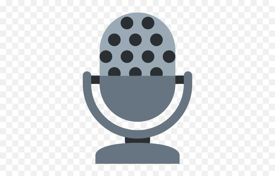 Studio Microphone Emoji Meaning With - Microphone Emoji Png,Microphone Emoji Png