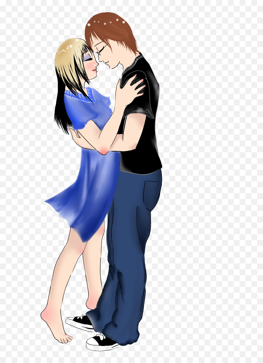 Anime Love Png - Best Couple Pictures Cartoon,Anime Couple Png - free  transparent png images 