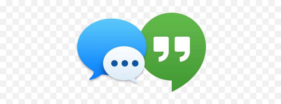 Macos Messages To Work With Google Chat - Google Hangouts Png,Google Hangouts Logo Png