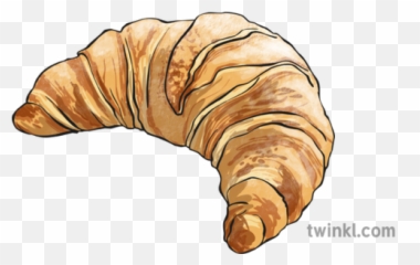 Croissant 2 Illustration - Soft Png,Croissant Png