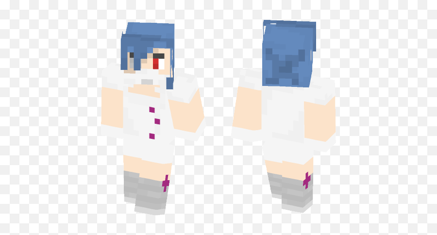 Download Valentine Skullgirls Minecraft Skin For Free - Girl Skin Minecraft Rainbow Png,Skullgirls Logo