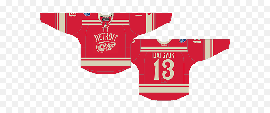 Detroit Red Wings - Detroit Red Wings Old Jersey Png,Detroit Red Wings Logo Png