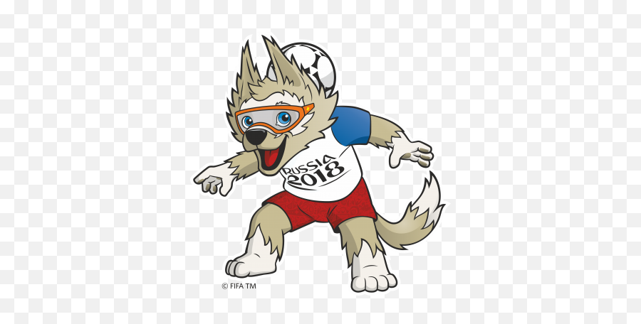 2018 Fifa World Cup Logo Mascot - Russia 2018 Mascot Png,2018 World Cup Logo