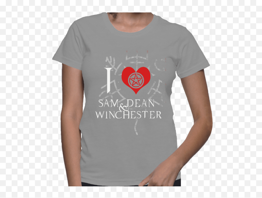 I Love Sam And Dean Winchester - Computer Science Tshirt Logo Png,Sam Winchester Png