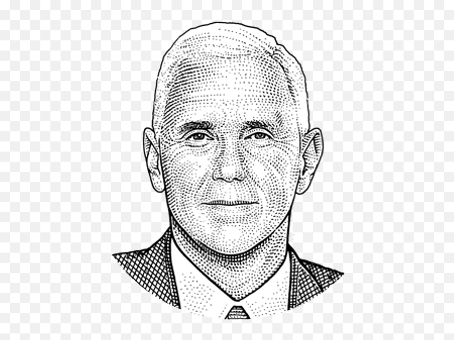 What Did The Candidates Say - Mike Pence Black And White Png,Mike Pence Png