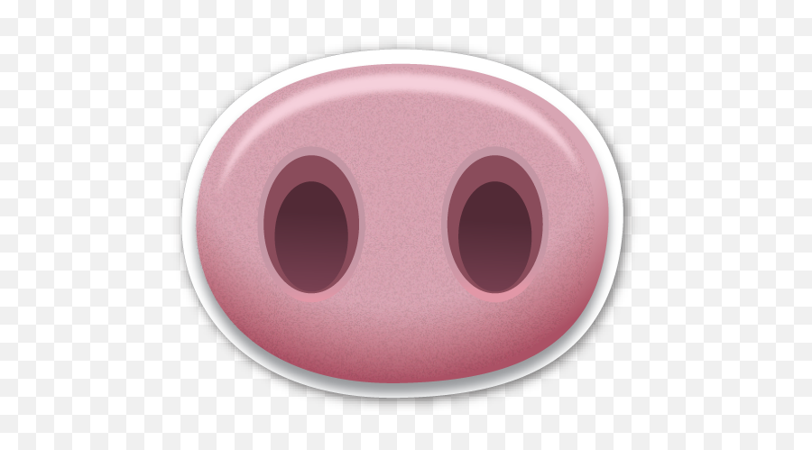 Pig Nose - Pig Snout Cut Out Png,Pig Emoji Png