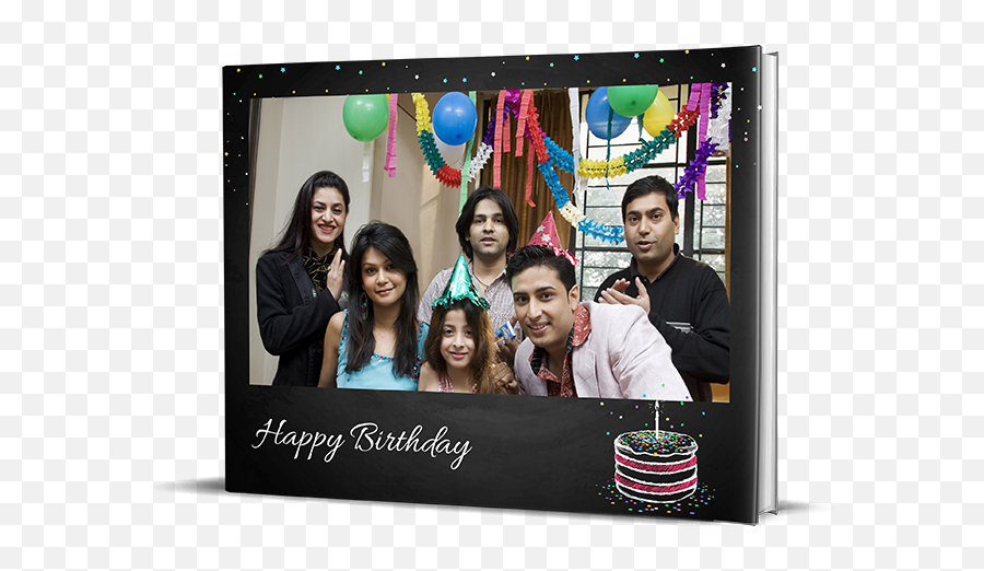 Birthday Photo Books Albums Custom - Party Png,Birthday Bash Png