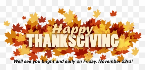 Happy Thanksgiving Email Banner - Ipc Member png