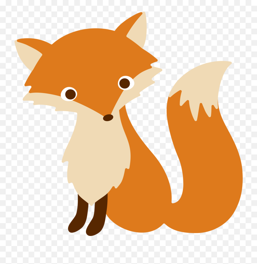 Fox 2 Svg Cut File - Forest Animal Cute Clipart Png,Fox 2 Logo - free ...