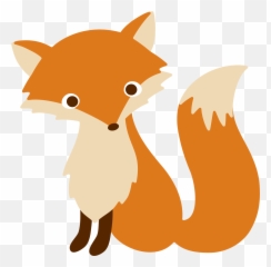 Fox 2 Svg Cut File - Forest Animal Cute Clipart Png,Fox 2 Logo