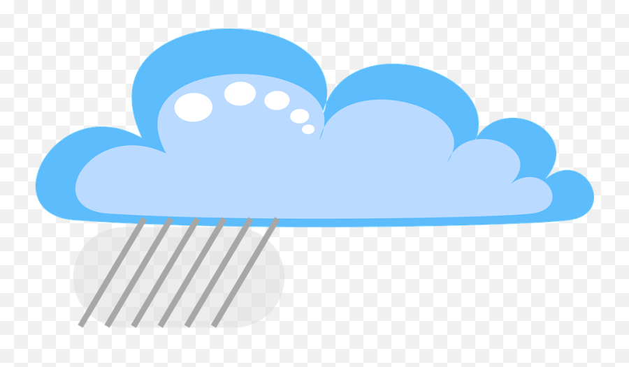 Nube La Lluvia - Gráficos Vectoriales Gratis En Pixabay Desenho Png Nuvem De Chuva,Lluvia Png