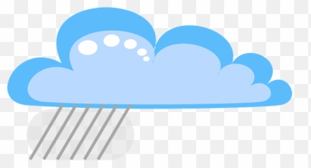 Nube La Lluvia - Gráficos Vectoriales Gratis En Pixabay Desenho Png Nuvem De Chuva,Lluvia Png