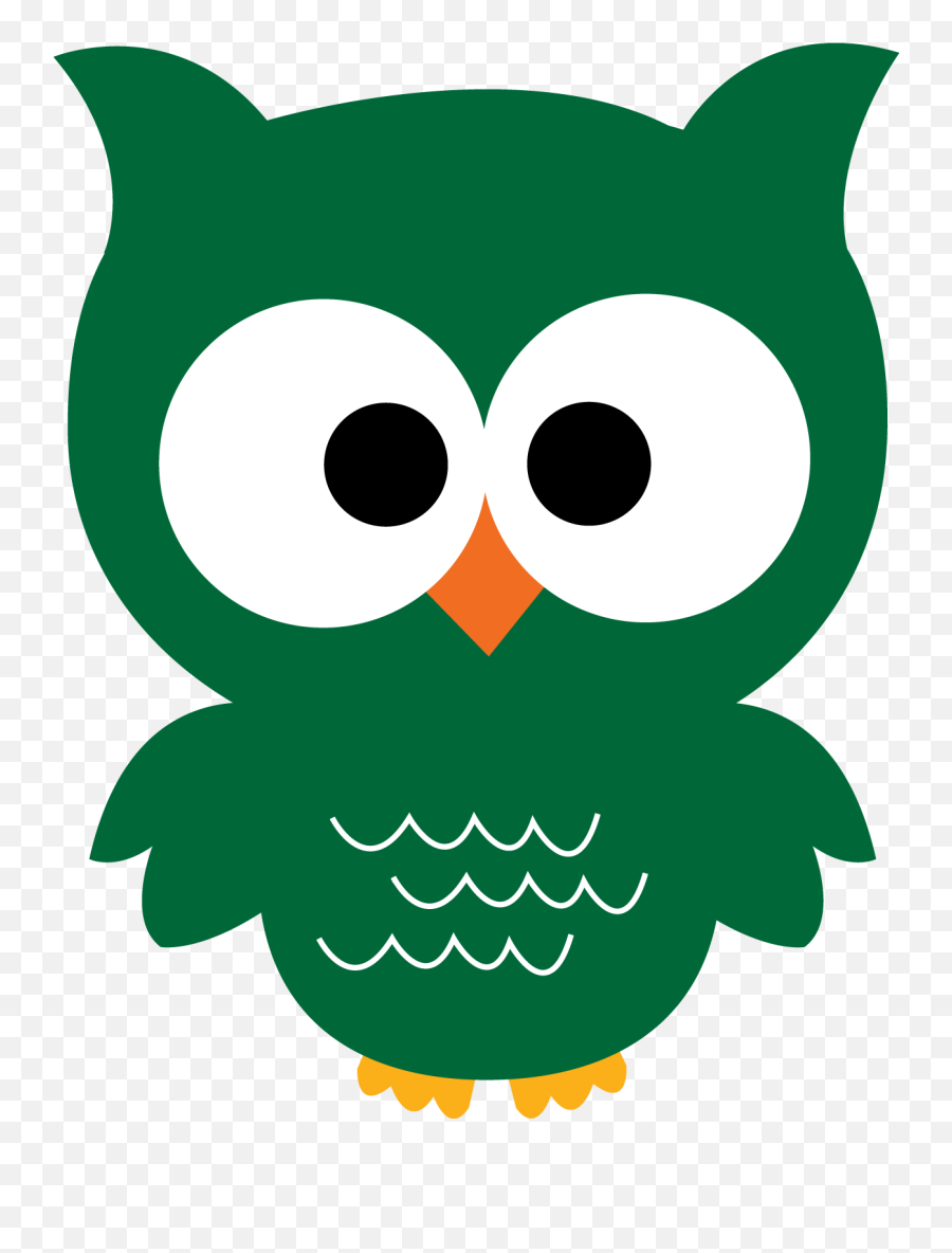 Silhouette Clipart Owl Transparent Free For - Cute Green Owl Clipart Png,Owl Silhouette Png