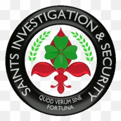 Saints Investigations Security Logo - Language png