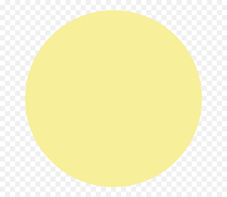 Giant Round 4 Foot Pastel Yellow - Dot Png,Yellow Circle Transparent
