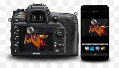 Wireless Mobile Utility App Connect Wifi Enabled Cameras - Nikon D7200 png