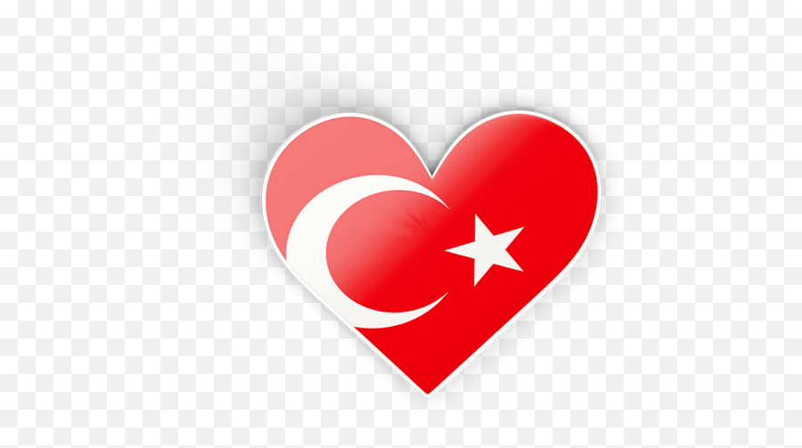 Turkey - Turkey Flag Heart Png,Turkey Flag Icon