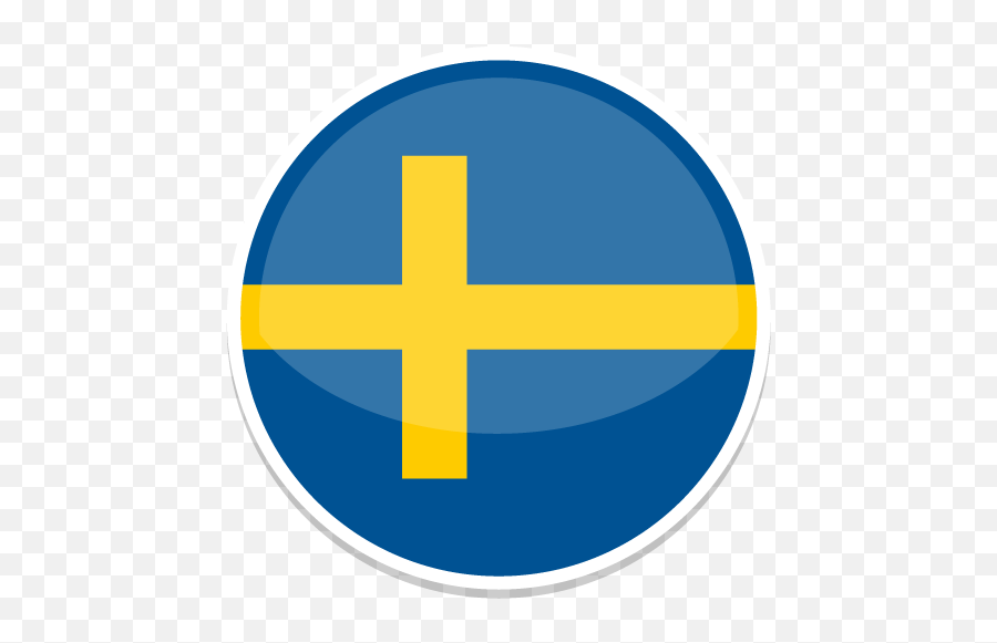 Sweden Icon Round World Flags Iconset Custom Design - Flag Of Sweden Png,List Icon Flat