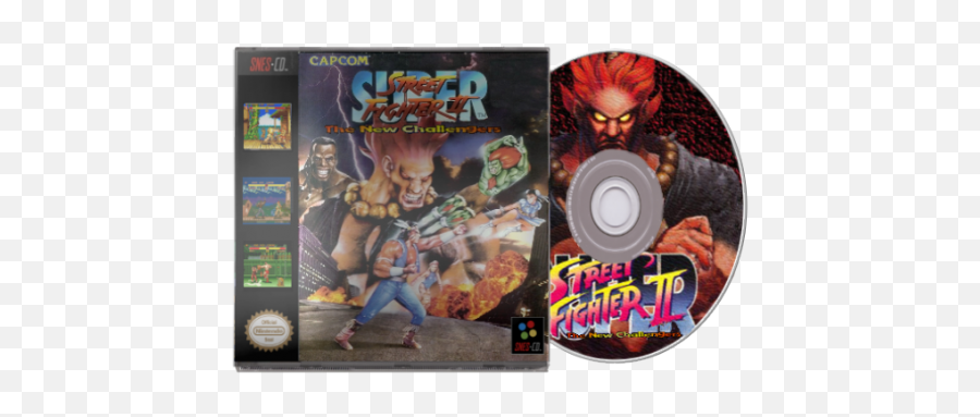 Snes Msu - 1 Cd Case U0026 Disc Icons Game Media Launchbox Fictional Character Png,Street Fighter Desktop Icon