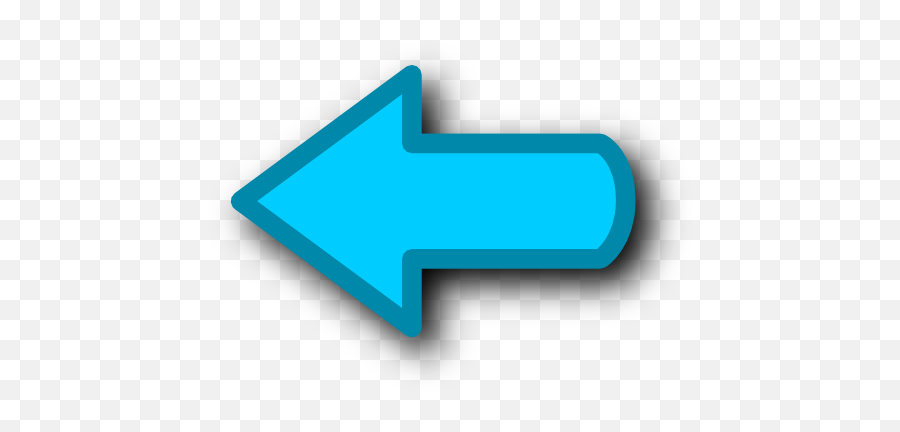 Left Direction Previous Back Arrow Icon 3d Glossy - Blue Arrow Left Icon Png,Green Right Arrow Icon