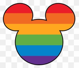 Mickey Mouse Ears Icons - Head Rainbow png