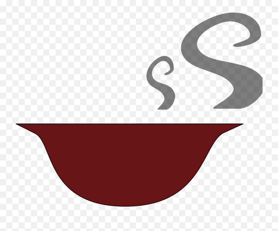 Soup Bowl With Steam Svg Vector - Clip Art Png,Bowl Of Soup Icon