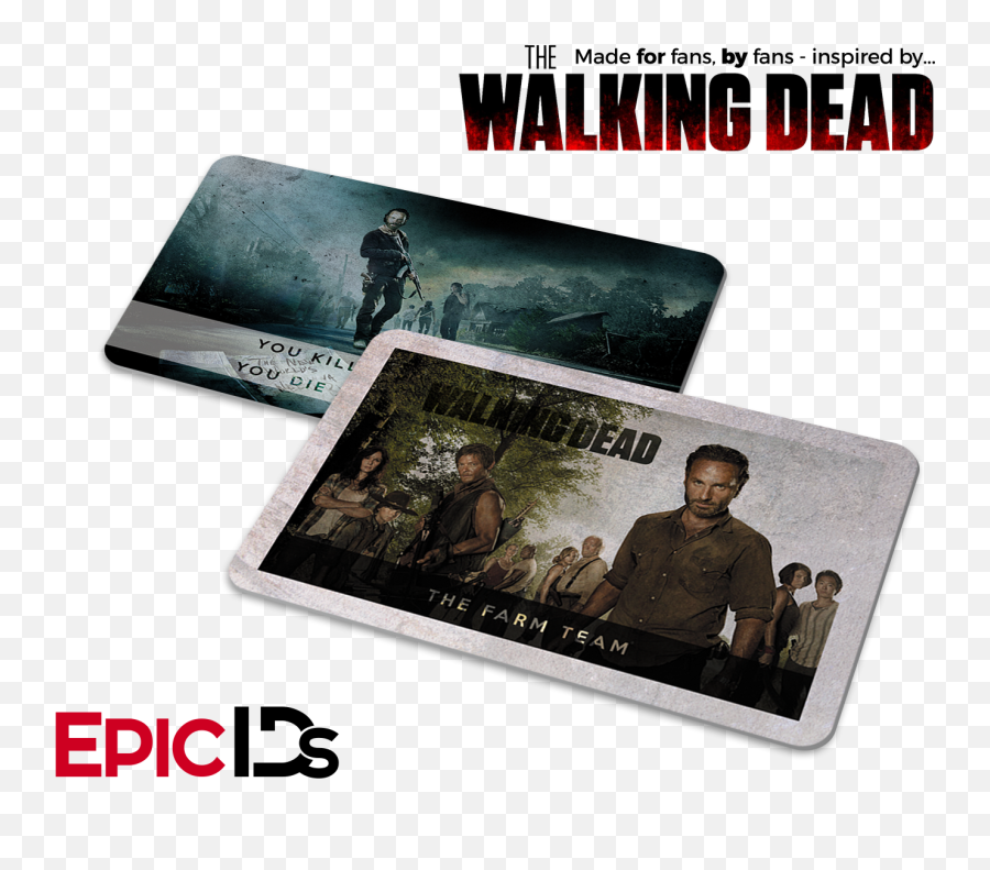 The Walking Dead Season 2 Farm Group Collectible Card - Walking Png,Robotics Folder Icon