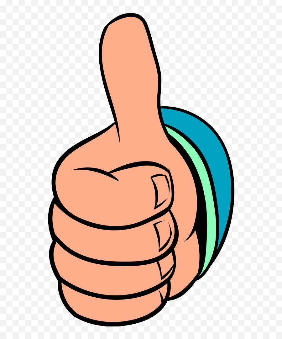 Thumbs Up Clipart - Clipartworld Vector Thumbs Up Cartoon Png,Thumbsup Icon