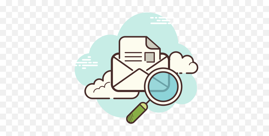 Find Email Icon In Cloud Style - Pandora Icon Aesthetic Cloud Png,Email Icon Files