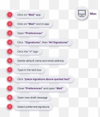 How To Create An Email Signature - Dot png