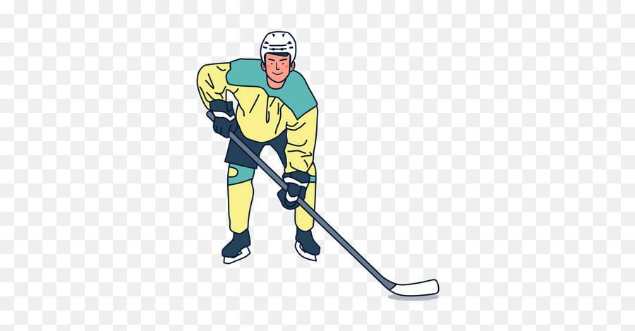Hockey Stick Icon - Download In Glyph Style Ice Hockey Stick Png,Hockey Stick Icon