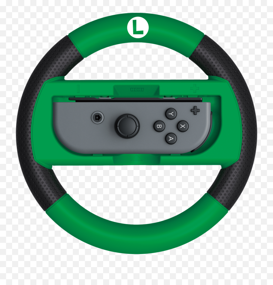 Mario Kart 8 Deluxe Racing Wheel Luigi For Nintendo Switch Png Plush