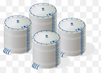 Reservoir Restoration - Copy Richard Brady Tank Farm Isometric 3d Png,Reservoir Icon