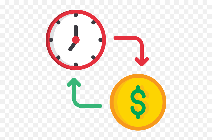 Time Icon Is Money - Lifespan Icon Png,Time Saving Icon