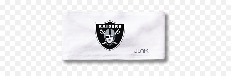 Las Vegas Raiders Logo White Headband U2013 Junk Brands - Language Png,Raiders Icon