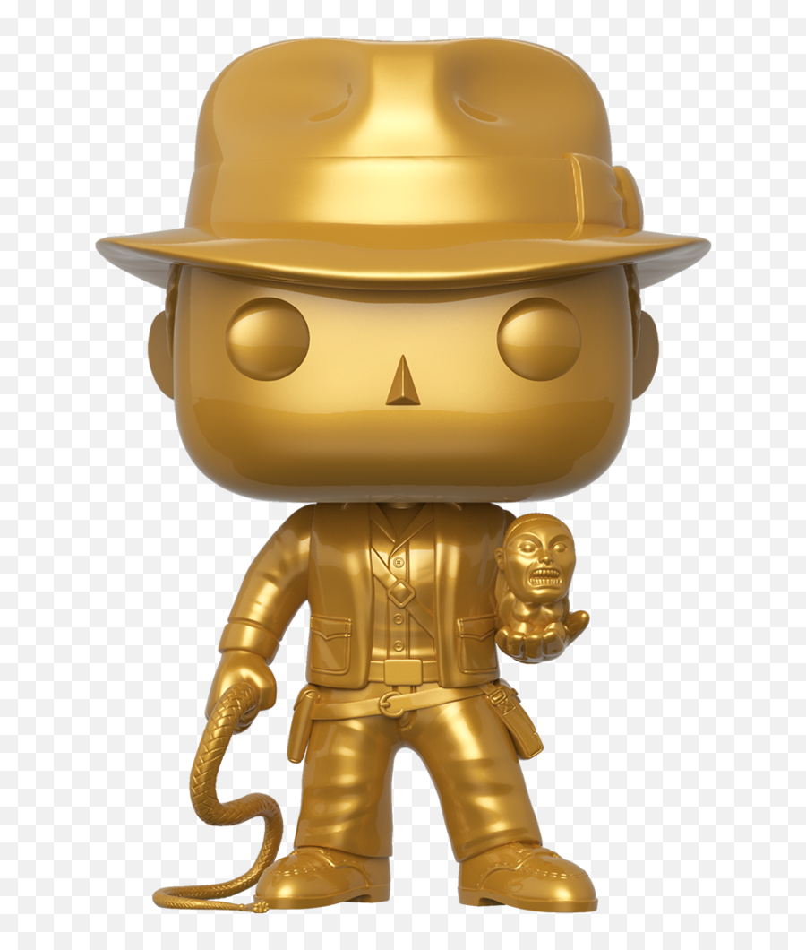 Pop Disney 10u0027u0027 Gold Indiana Jones - Indiana Jones Funko Pop Png,Indiana Jones Png