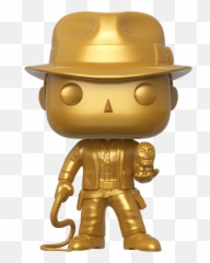 Pop Disney 10u0027u0027 Gold Indiana Jones - Indiana Jones Funko Pop Png,Indiana Jones Png