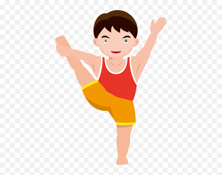 Download Hd Sport Gymnastics Tumbling Clipart Cliparts And - Gymnastics Boy Clip Art Png,Gymnastics Png