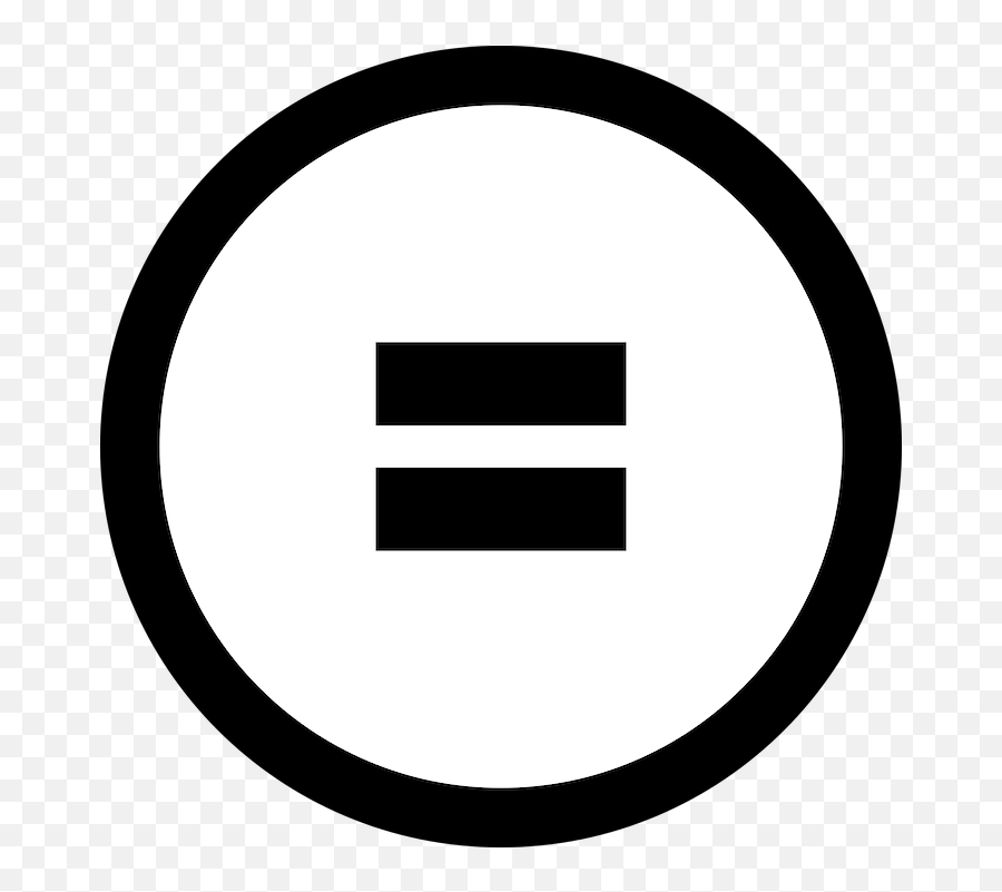 Equal Math Symbol - Free Vector Graphic On Pixabay Circle Play Icon Png,Equal Sign Png
