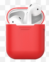 Airpods Red - png