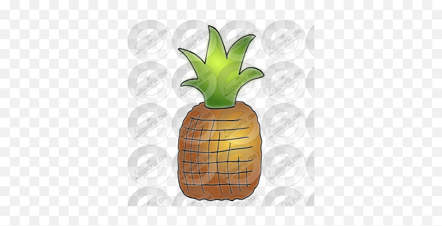 Pineapple Picture For Classroom Therapy Use - Great Pineapple Png,Pineapple Clipart Png