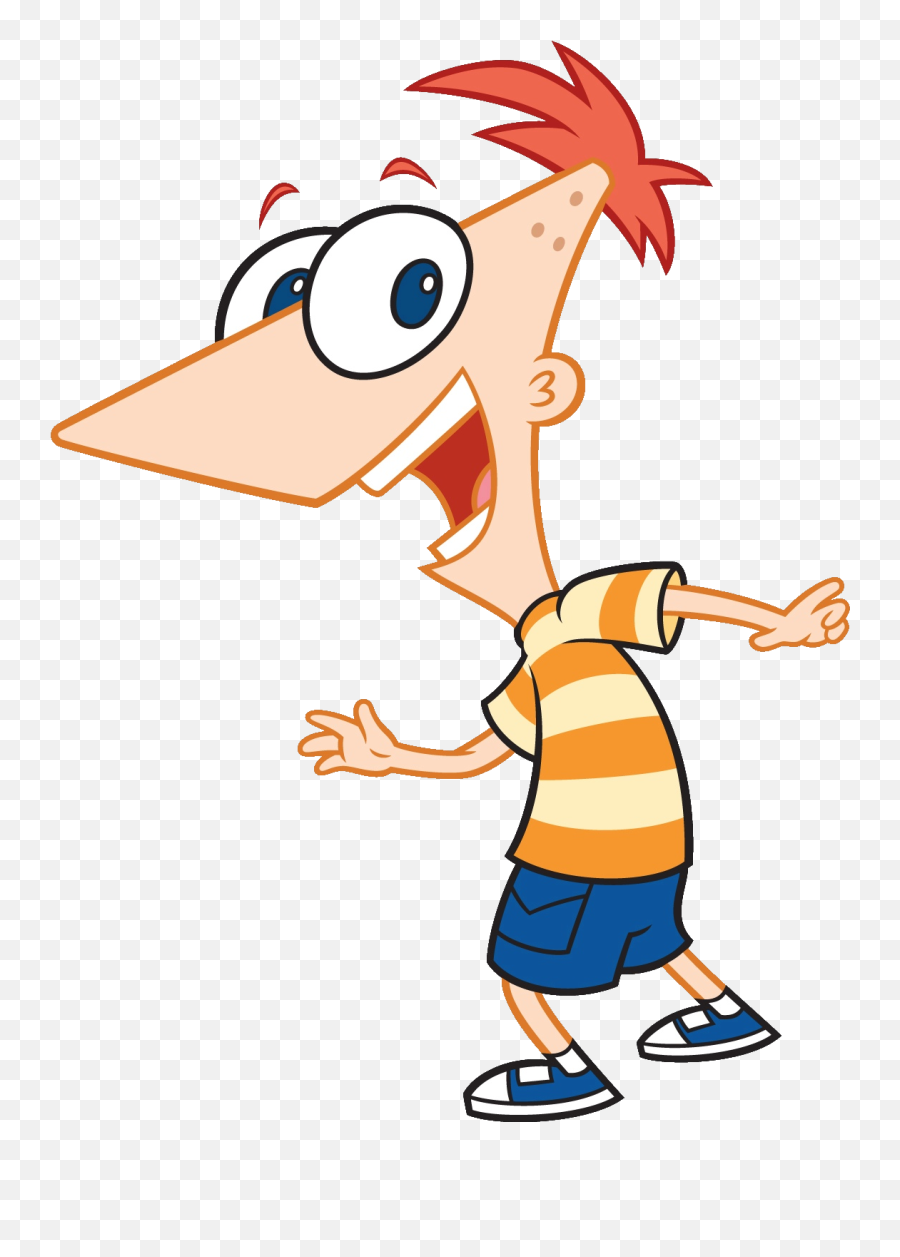 Check Out This Transparent Phineas Flynn Big Smile Png Image Background